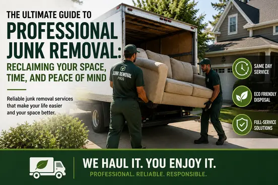 The Ultimate Guide to Professional Junk Removal: Reclaiming Your Space, Time, and Peace of Mind