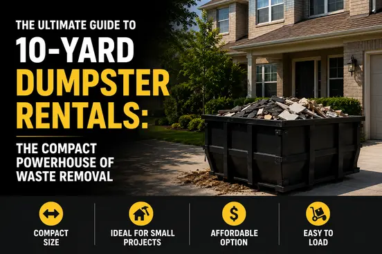 The Ultimate Guide to 10-Yard Dumpster Rentals: The Compact Powerhouse of Waste Removal