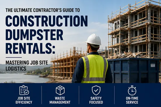 The Ultimate Contractor’s Guide to Construction Dumpster Rentals: Mastering Job Site Logistics