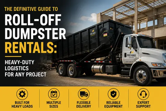The Definitive Guide to Roll-Off Dumpster Rentals: Heavy-Duty Logistics for Any Project